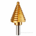 Hole Cutter Step Drill Bits 5PCS Step Drill Bits with Titanium Coated Factory